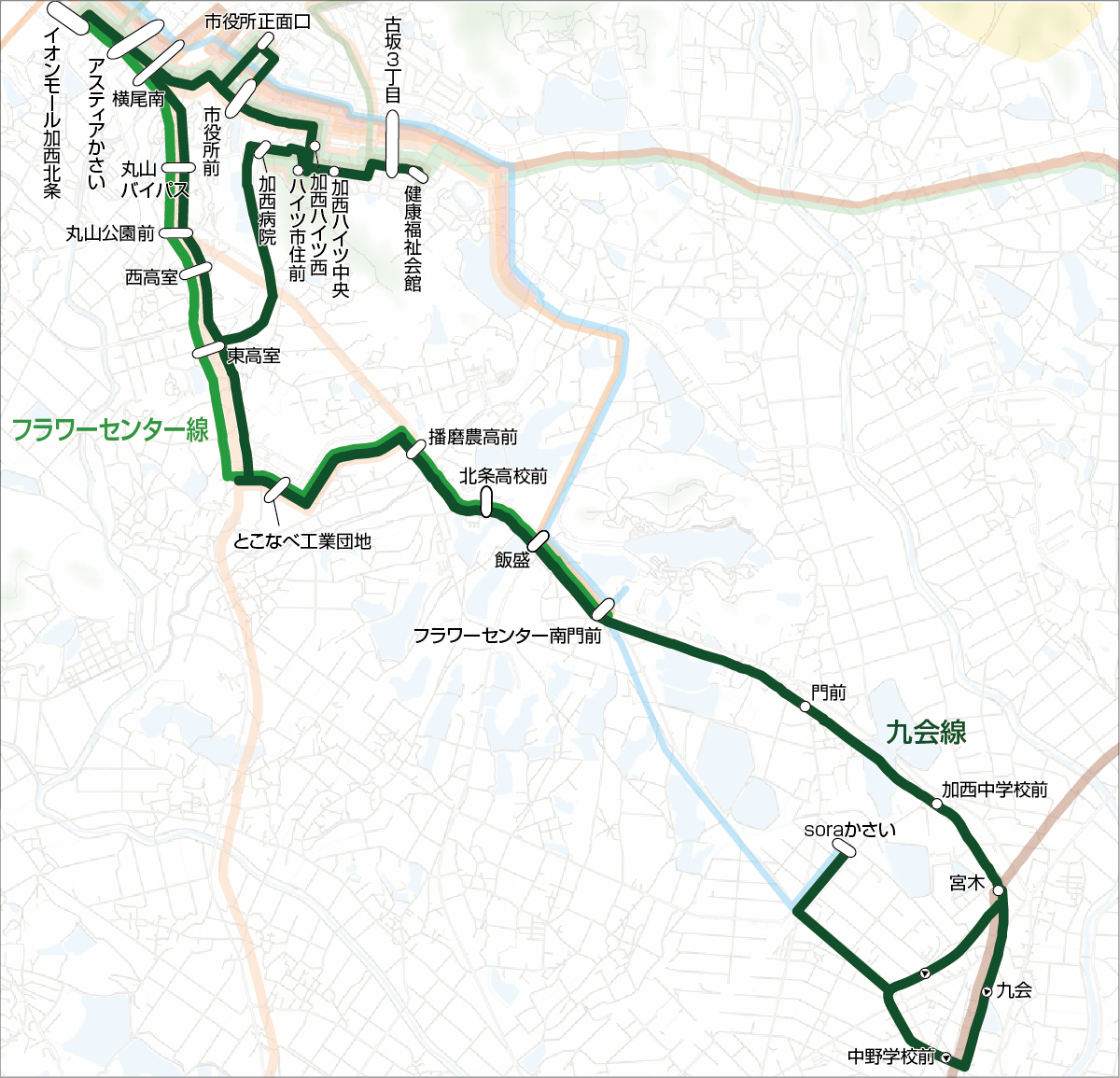 国正線路線図