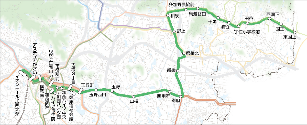 国正線路線図